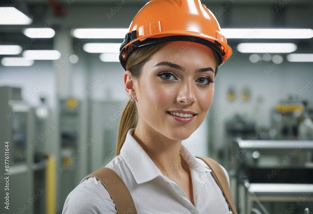 Diverse professionals working together in a modern industrial workplace, utilizing advanced technology to ensure safety and efficiency in manufacturing and production Diverse professionals working together in a modern industrial workplace, utilizing advanced technology to ensure safety and efficiency in manufacturing and production
