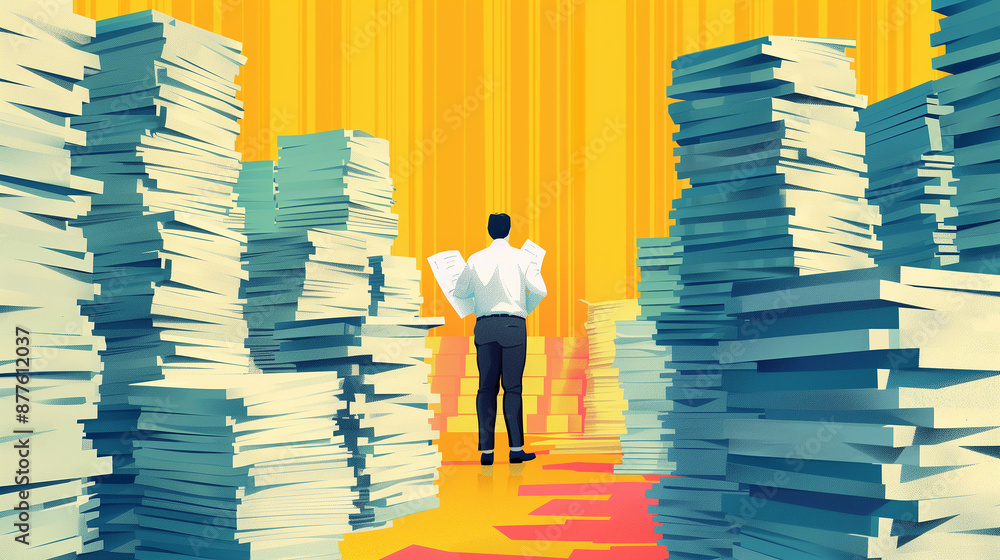 Documentation, paperwork, manual, paper records, digital documentation ...