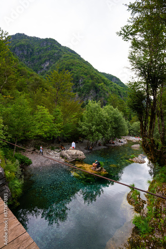 Blauer See in Albanien