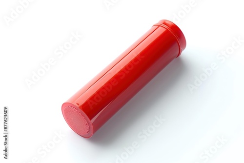 Portable Glue Stick Isolated on Solid Background