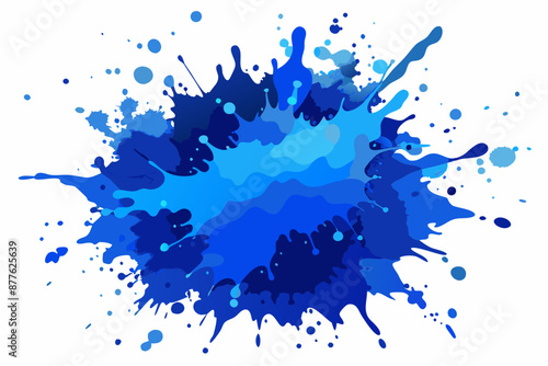 Colorful Artistic Watercolor Splash Design
