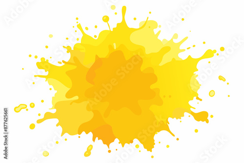 Colorful Artistic Watercolor Splash Design
