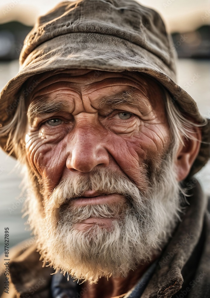 portrait of an fisherman portrait of an fisherman