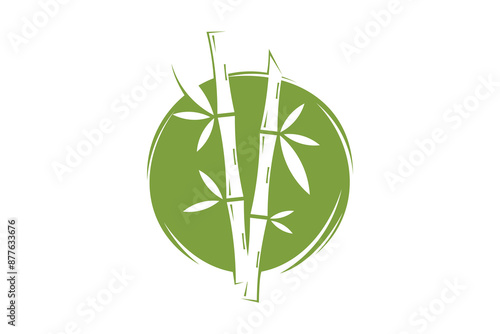 bamboo design with creative concept
