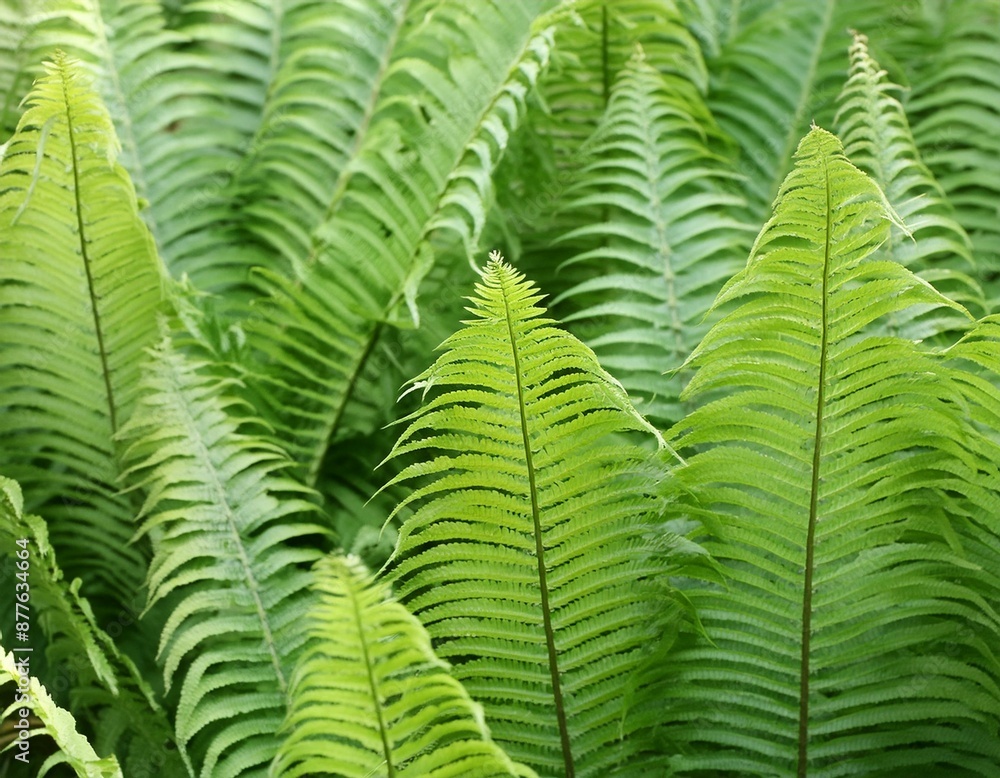 lush fern plants background, AI generated lush fern plants background, AI generated