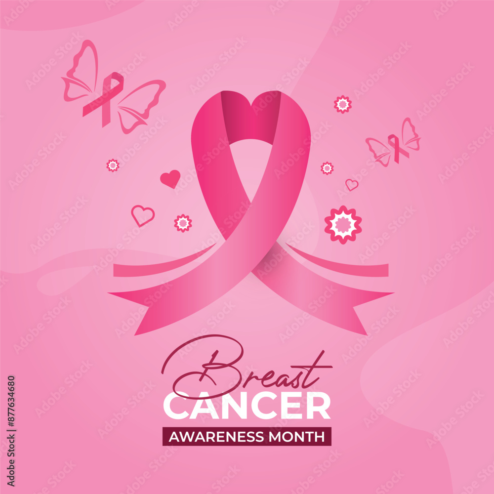 Breast Cancer Awareness Month Vector Illustration
Pink Background with Pink Bow Ribbon Layout Social Media Banner Design Breast Cancer Awareness Month Vector Illustration
Pink Background with Pink Bow Ribbon Layout Social Media Banner Design