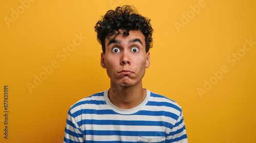 The Surprised Young Man