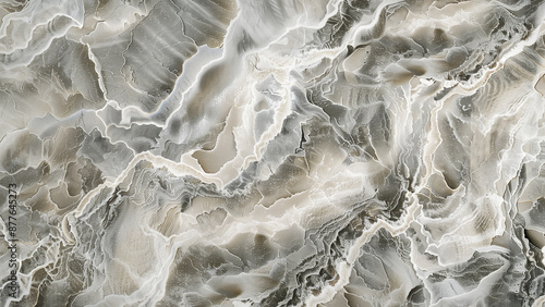 Fluid Elegance: Soft Gray Tones Flowing in a Water-Inspired Design