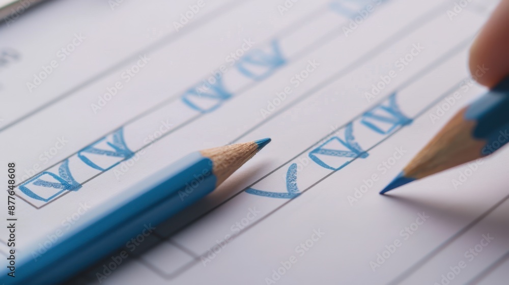 The Blue Pencils on Checklist The Blue Pencils on Checklist