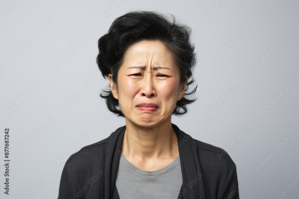 worried or sad person portrait worried or sad person portrait