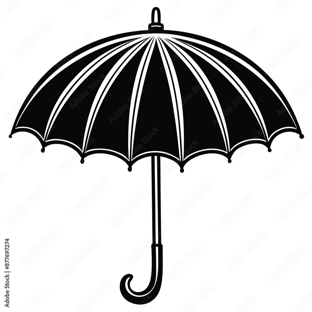 Umbrella simple icon set. Umbrella. Vector illustration Umbrella simple icon set. Umbrella. Vector illustration