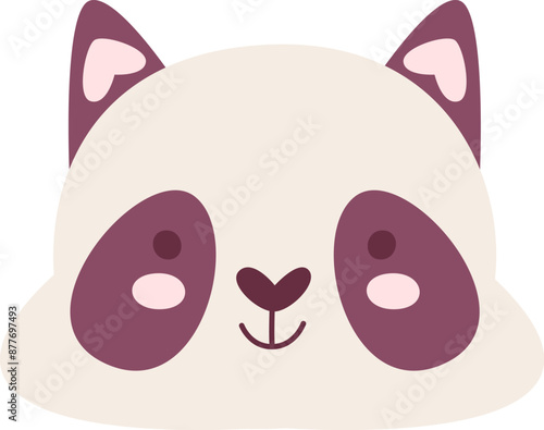 Raccoon Cartoon Face