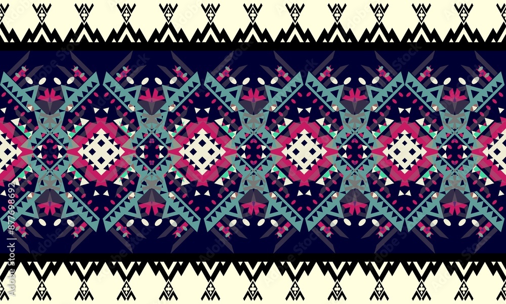 Ethnic seamless patterns with simple shapes. Tribal and ethnic fabrics. African, American, Mexican, Indian styles. Simple geometric pattern elements are best used in web design, textile printing. Ethnic seamless patterns with simple shapes. Tribal and ethnic fabrics. African, American, Mexican, Indian styles. Simple geometric pattern elements are best used in web design, textile printing.