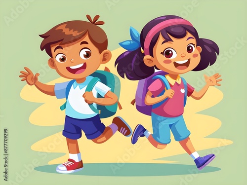 3d happy Young Student Character Back to school Concept