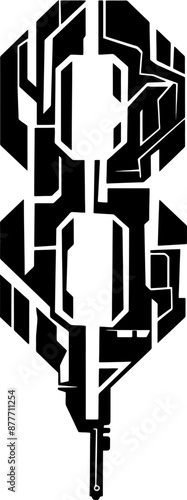 Abstract cyberpunk number 