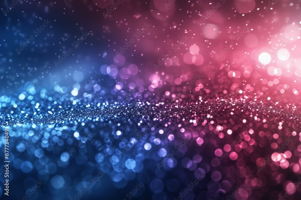 A colorful, glittery background with blue and pink swirls A colorful, glittery background with blue and pink swirls