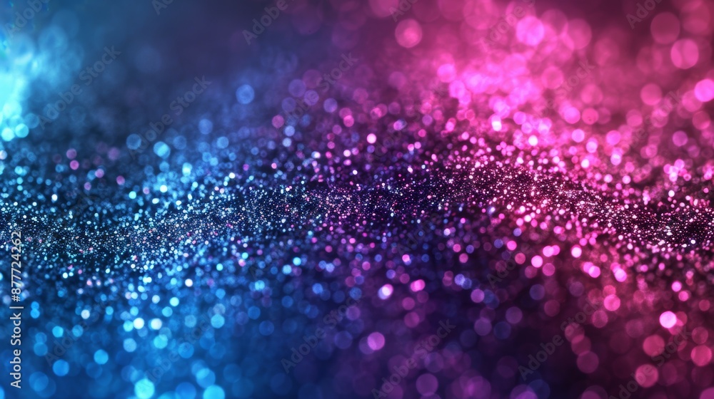 A colorful, glittery background with purple and blue swirls A colorful, glittery background with purple and blue swirls