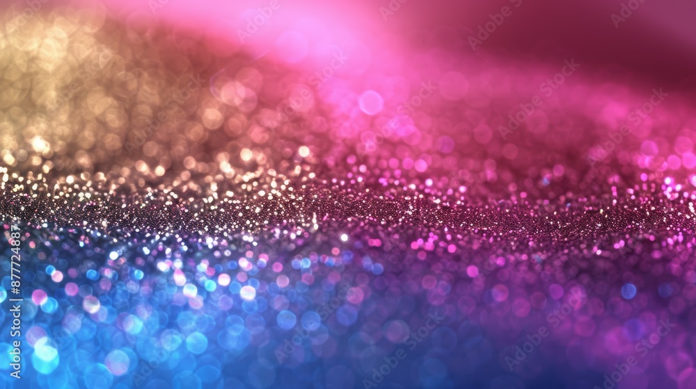 A colorful, glittery background with a pink and purple hue, glitter backdrop A colorful, glittery background with a pink and purple hue, glitter backdrop