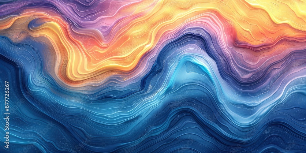 Fototapeta premium Abstract Swirling Colors