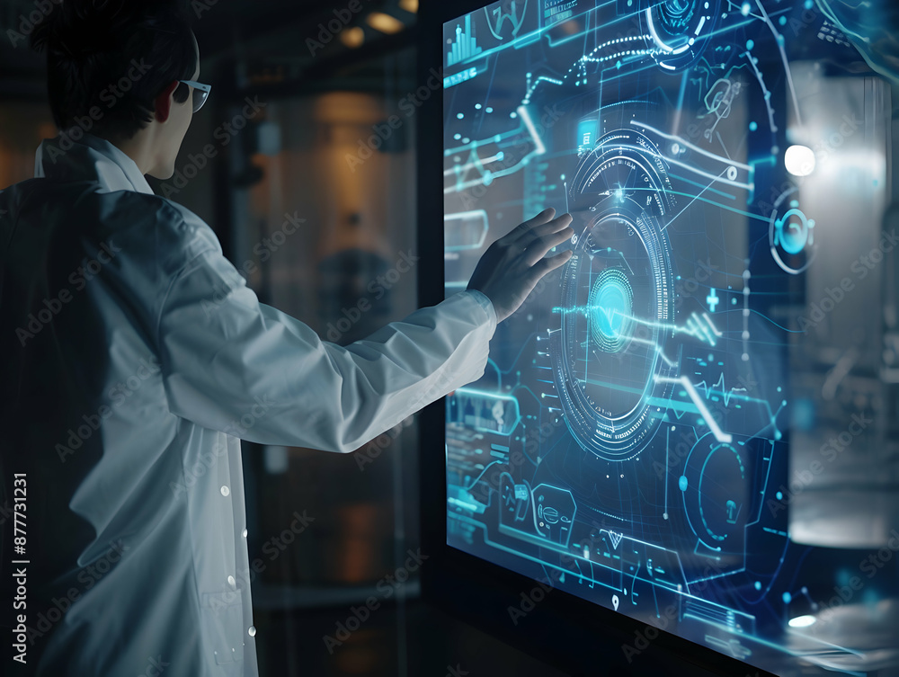 Advanced Medical Technology, Disease and clinical analysis, Medical science and biotechnology, Healthcare and medical doctor working, Virtual research of patient report, Advance research Advanced Medical Technology, Disease and clinical analysis, Medical science and biotechnology, Healthcare and medical doctor working, Virtual research of patient report, Advance research