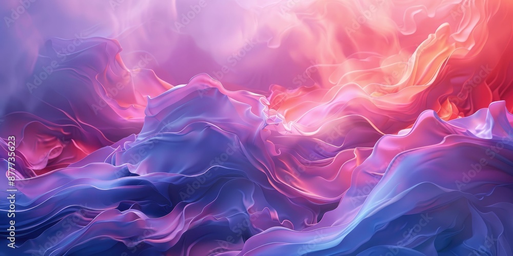 Fototapeta premium Abstract Flowing Colors