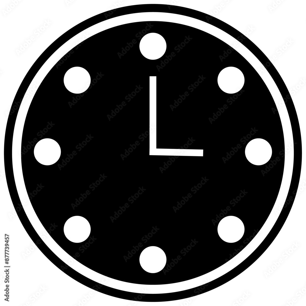 Time Clocks Icon Vector Illustration Time Clocks Icon Vector Illustration