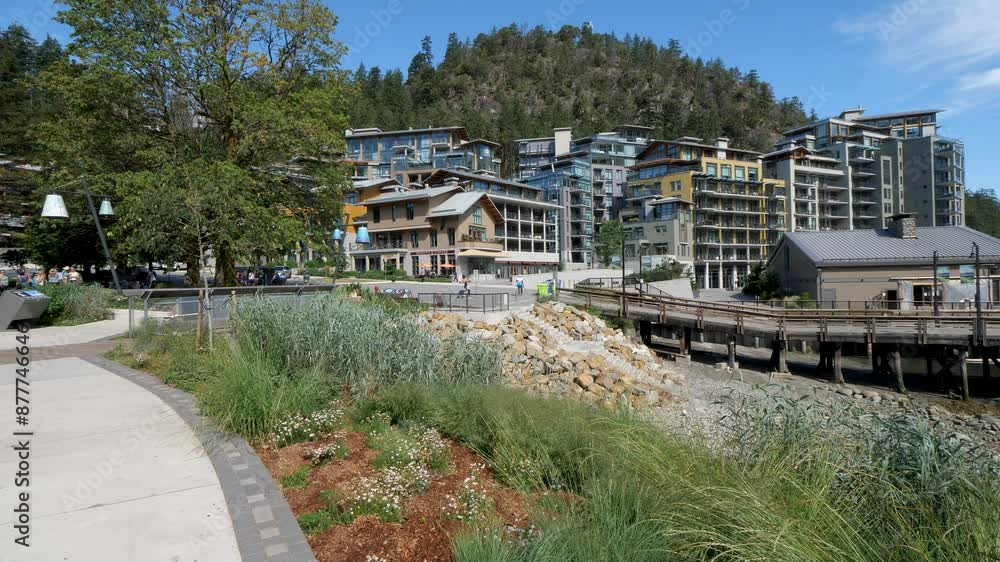 Horseshoe Bay waterfront in West Vancouver Horseshoe Bay waterfront in West Vancouver