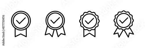 Achieve icon vector isolated on white background. Award vector icon. medal Vector icon . Achievement. stamp