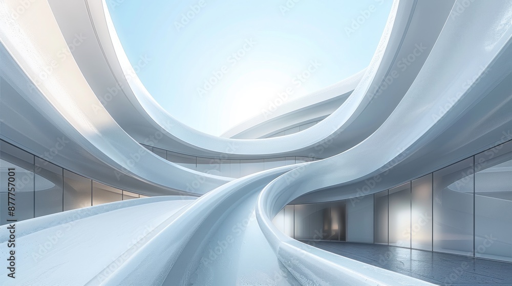 Obraz premium Abstract Architecture - Futuristic Design