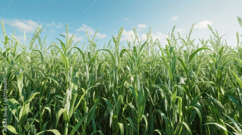 The Lush Corn Field The Lush Corn Field
