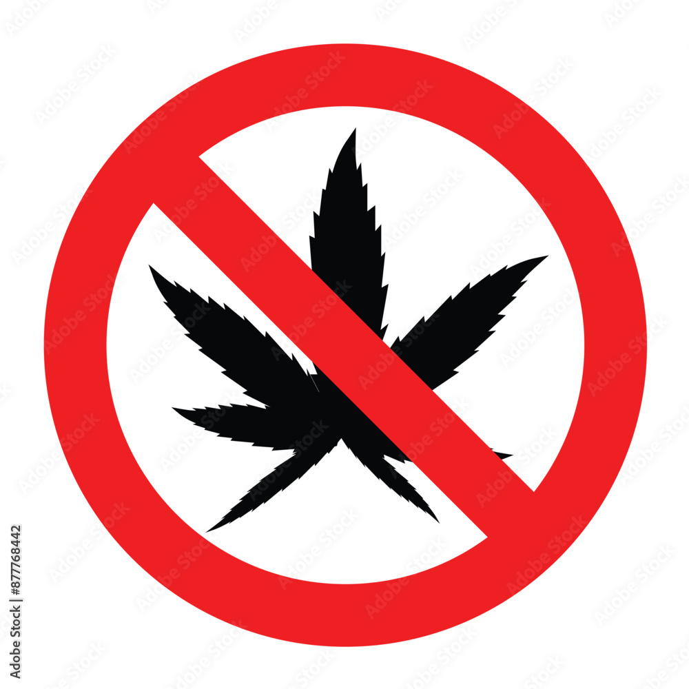 no marijuana and drug prohibition sign illegal item no marijuana and drug prohibition sign illegal item