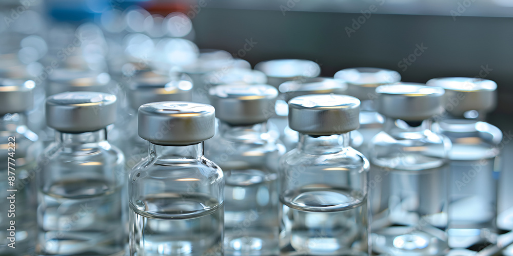 Vaccine Vials in a Pharmaceutical Laboratory | Close-Up of Sterile Vaccine Bottles in a Lab
Vaccine Vials in a Pharmaceutical Laboratory | Close-Up of Sterile Vaccine Bottles in a Lab