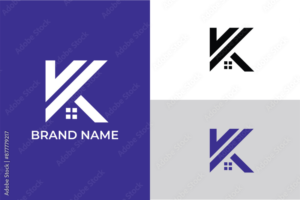 letter KY home icon minimal building office line logo, Modern house apartment illustration, Elegant minimal real estate city building letter KY home icon minimal building office line logo, Modern house apartment illustration, Elegant minimal real estate city building