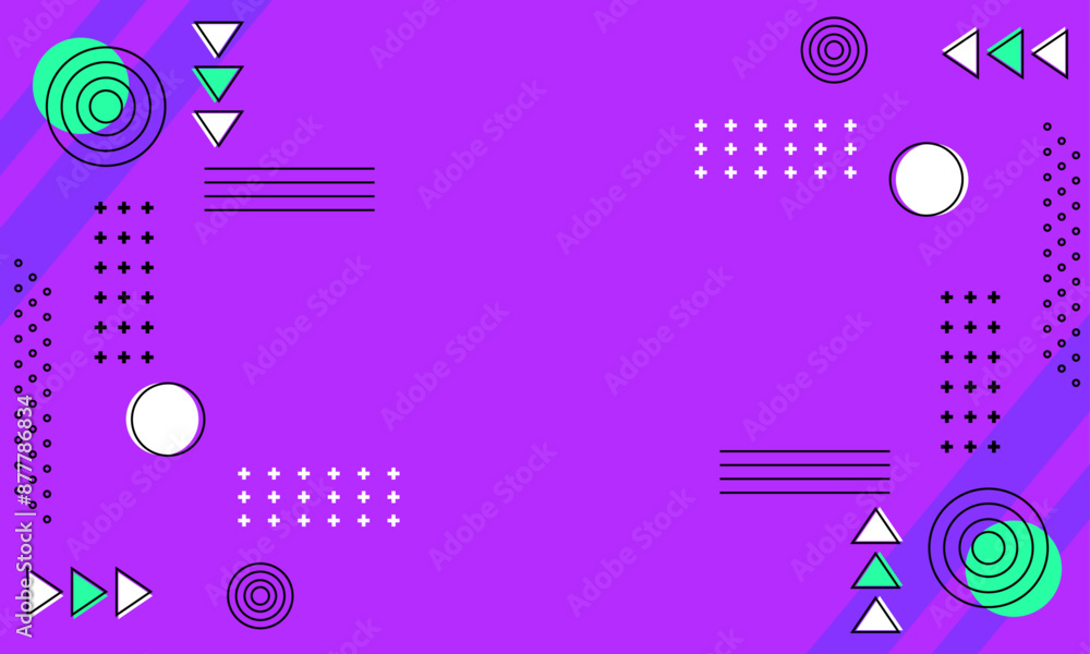 Fototapeta premium Abstract modern geometric background design