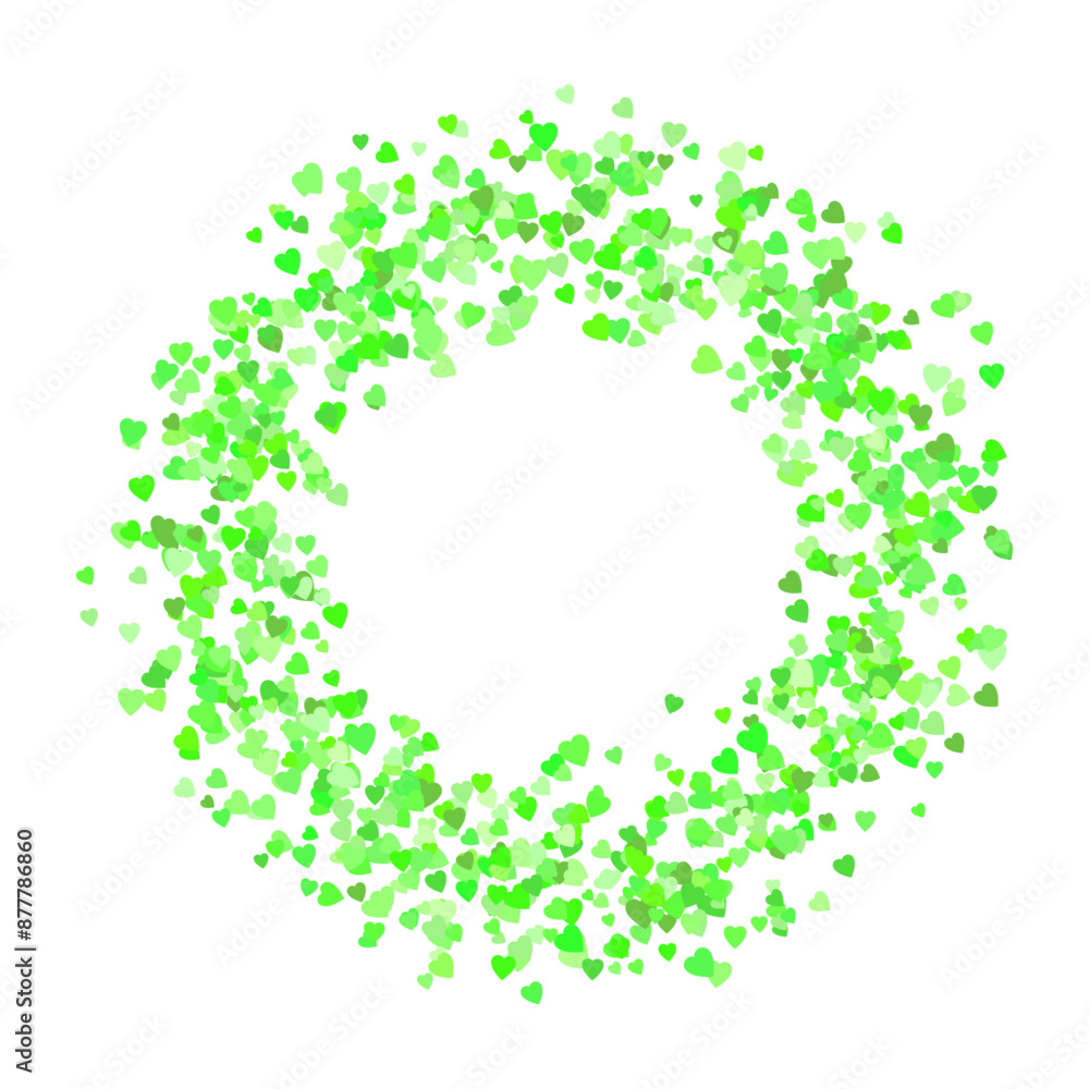 Heart round frame with space for text. hearts border and frame Heart round frame with space for text. hearts border and frame