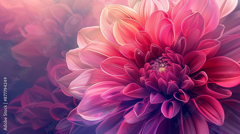 Close up of a pink flower petals with a soft focus background. Close up of a pink flower petals with a soft focus background.