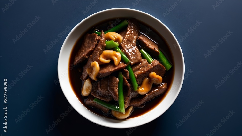 Cantonese Beef - Stir-fried beef with oyster sauce. Cantonese Beef - Stir-fried beef with oyster sauce.
