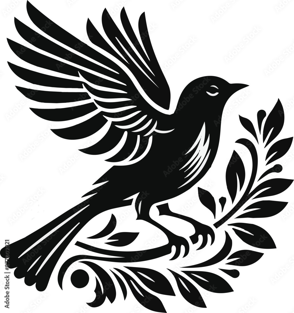 Fototapeta premium dove of peace. Generative AI