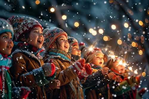 Posada Magic: A Night of Sparkles and caroling songs in Winter Mexico