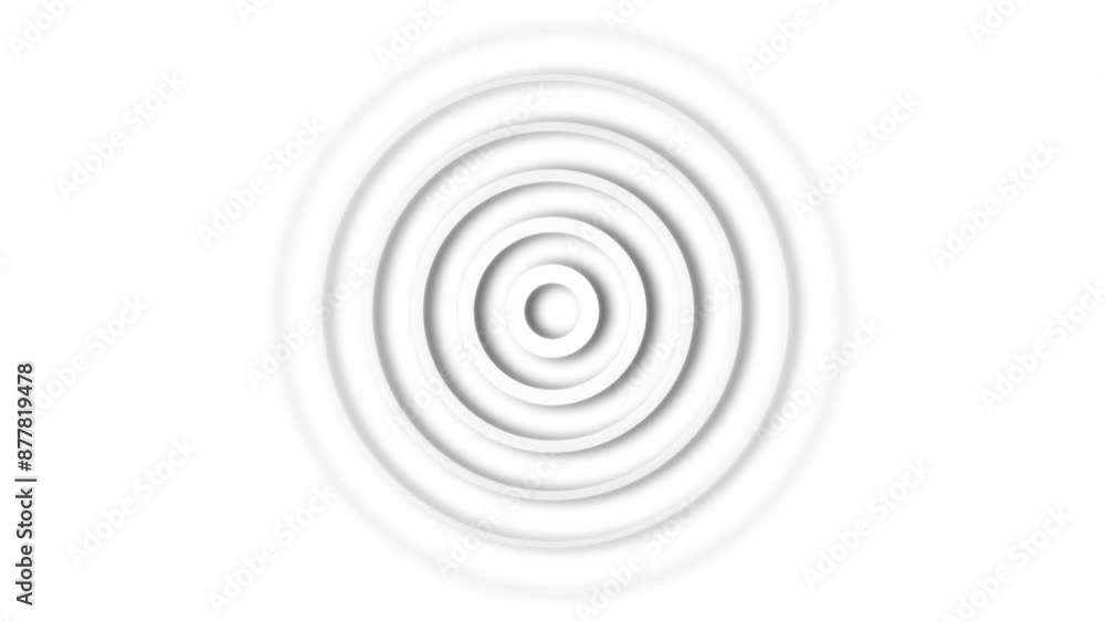 Abstract frequency radio wave signal animation and loop circle. Abstract frequency radio wave signal animation and loop circle.
