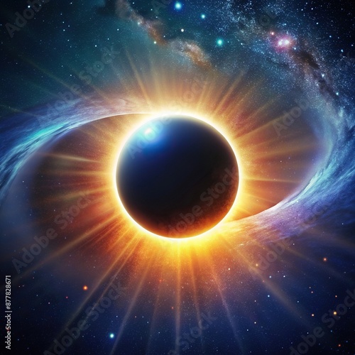 Future of space and time travel Eclipse Moon Futuristic desktop background , time, Moon, Future, desktop, Eclipse, space