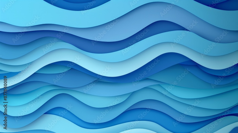 A blue background with subtle, wave-like patterns in different shades, evoking a sense of the sea A blue background with subtle, wave-like patterns in different shades, evoking a sense of the sea