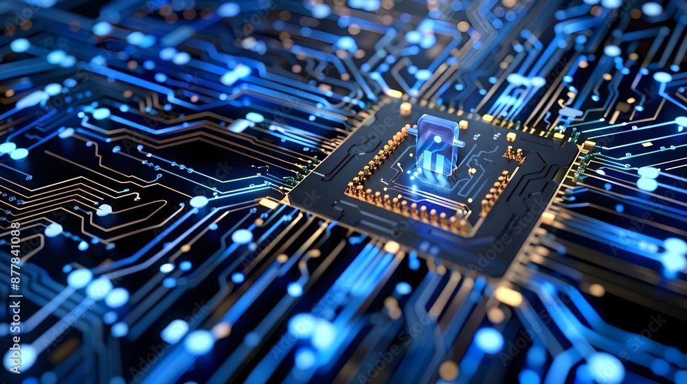 Cyber Defense For Small Digital Circuit Board Texture Cyber Defense For Small Digital Circuit Board Texture