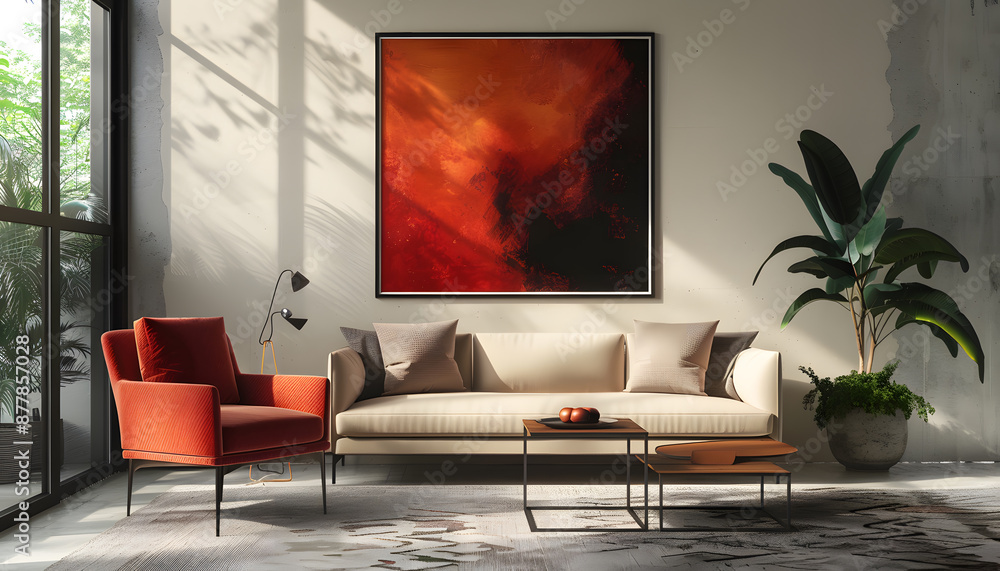 Fototapeta premium mockup poster