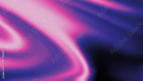 Fototapeta Naklejka Na Ścianę i Meble -  Galaxy background. Glowing pink blue abstract gradient background colors grain noise blur texture. Purple blue pink and black color background fit for poster, banner, wallpaper, cover, header