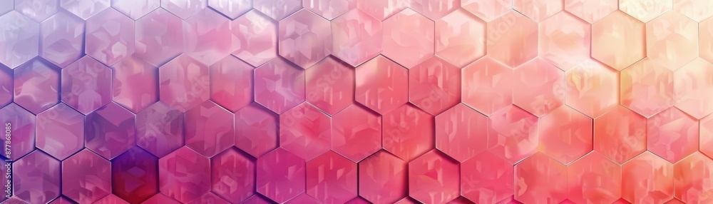Harmonious Digital Honeycomb Pattern with Gradient Shades for Geometric Designs Harmonious Digital Honeycomb Pattern with Gradient Shades for Geometric Designs