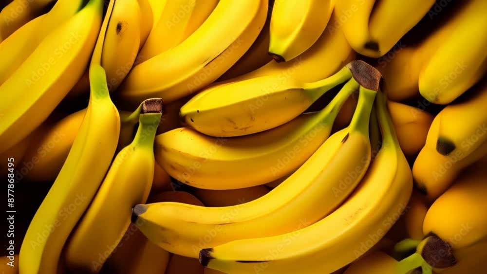 Close up of ripe yellow bananas Close up of ripe yellow bananas