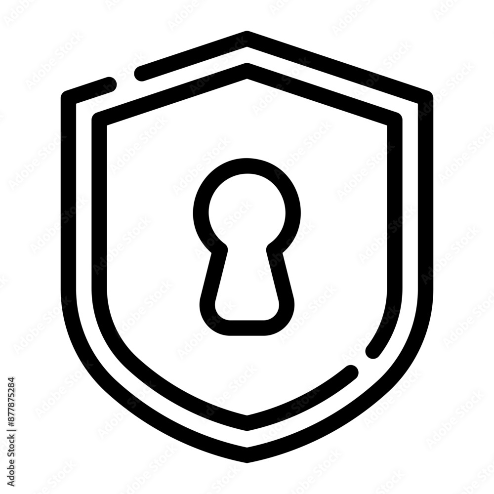 padlock line icon padlock line icon