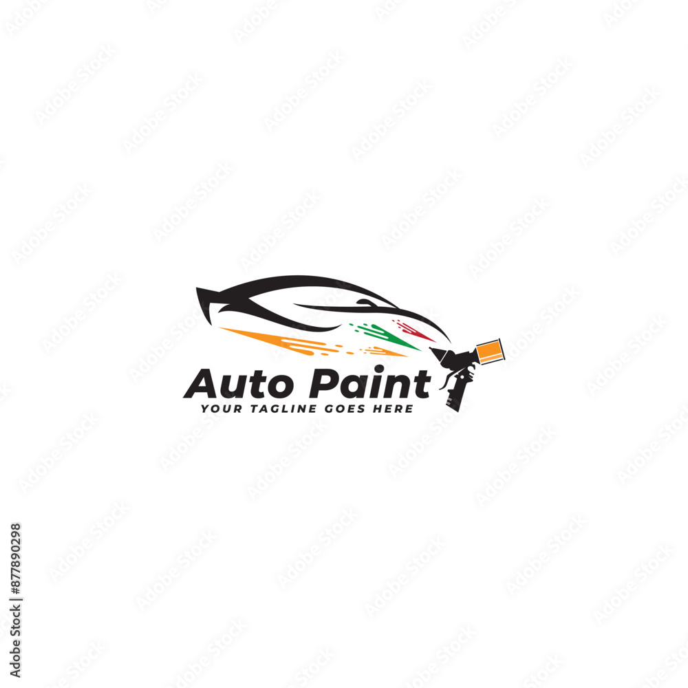car detailing collision automotive logo template car detailing collision automotive logo template
