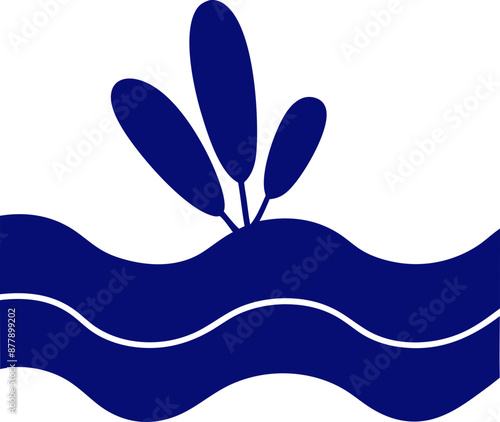 sea vacation svg illustration